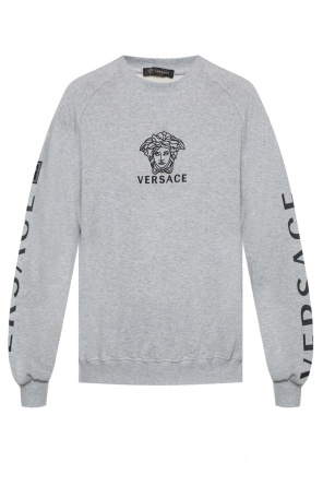 Logo-embroidered sweatshirt, zdjęcie 1 Logo-embroidered sweatshirt od Versace